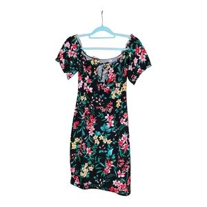 Floral midi dress NWOT